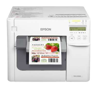 IMP. EPSON ColorWorks C3500 USB + ETHERNET BEIGE 