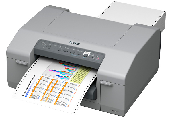 IMP. EPSON ColorWorks C831 USB + LPT+ LAN BEIGE 