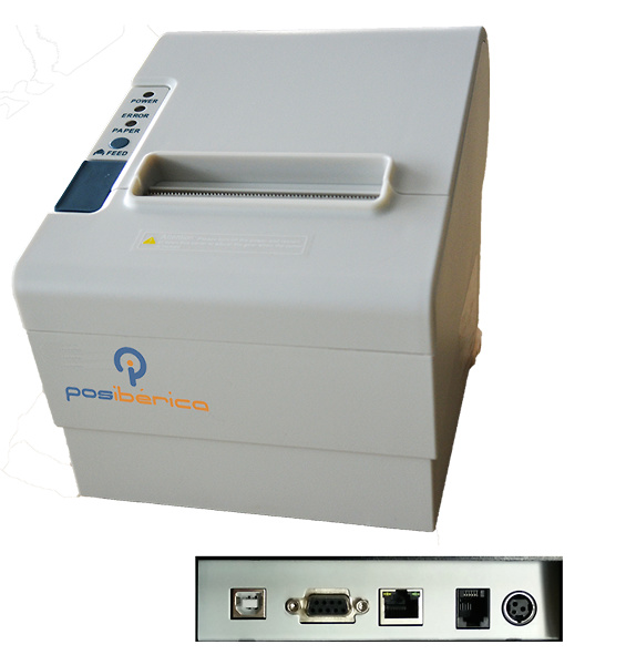 IMP. TERMICA P80 PLUS-USL USB/RS232/LAN BLANCA 