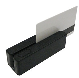 LECTOR TARJETA B.M. 3 PISTAS USB NEGRO 