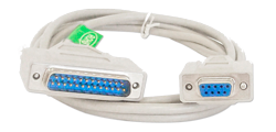 CABLE SERIE NULL MODEM IMPRESORA 25M 9H        